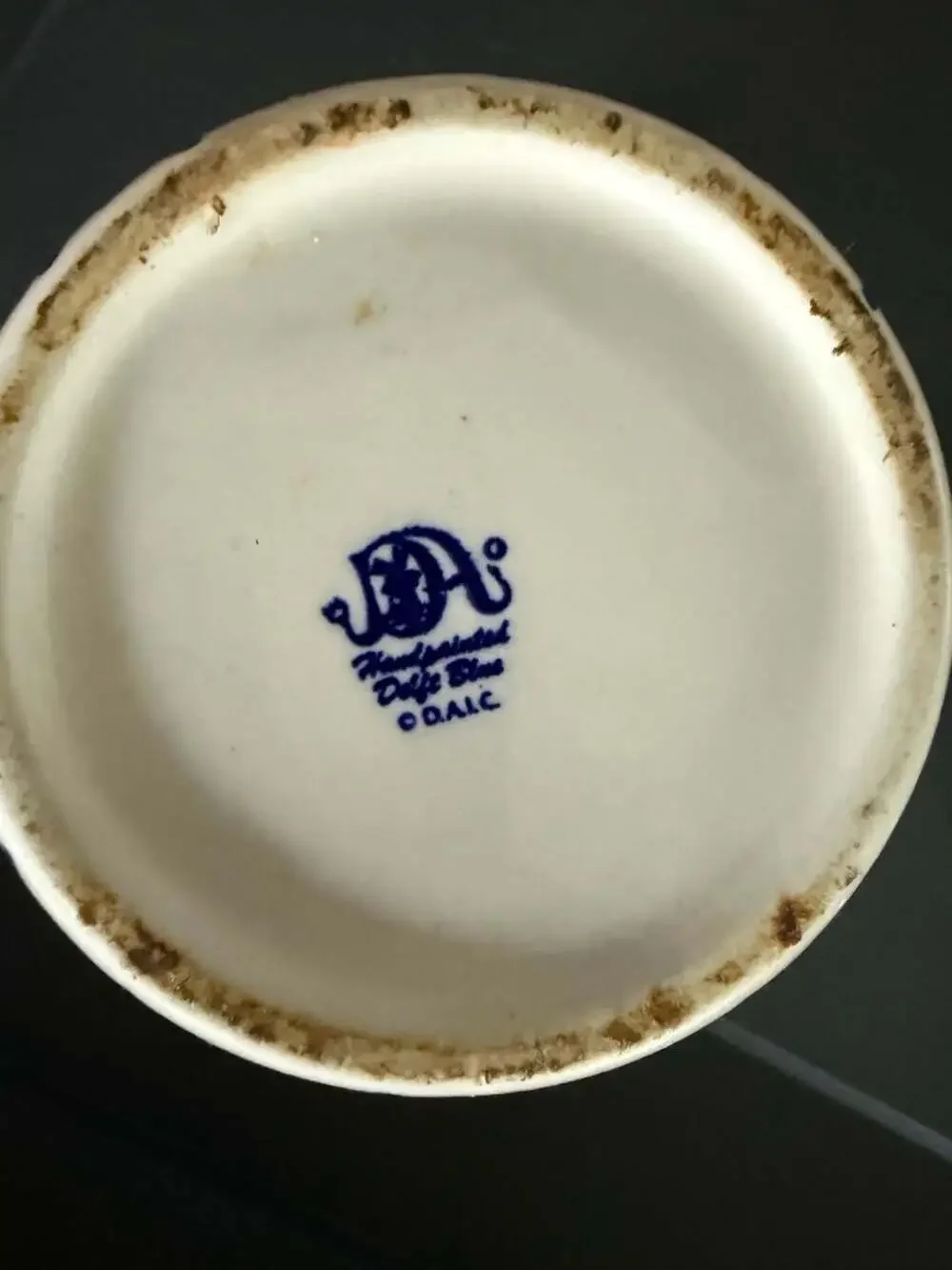 Delft Blue handpainted blue